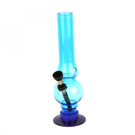 Acrylic bong  Blue 20cm D=30mm