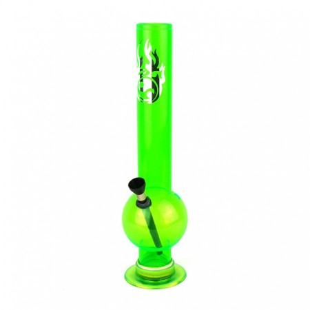 Cylinder with pattern and picture Green 31 cm, D=40mm