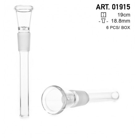 Amsterdam Glass Chillum 18.8mm Small Hole 19cm