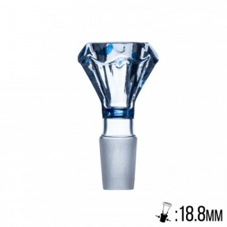 Glass Head Diamond for Bong 18.8 