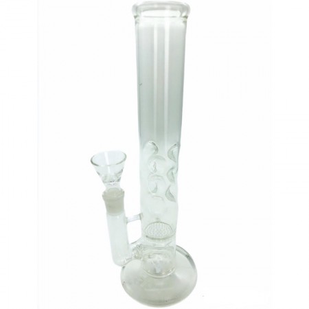 Glass Bong Honeycamb Ice 32 cm 18.8 mm