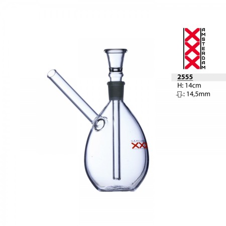 Amsterdam XXX Bullet Glass Bong 14cm 14.5