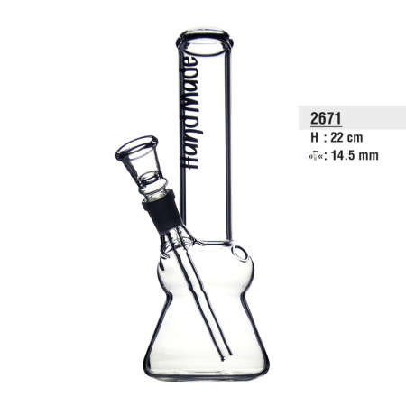 HandMade Glass Bong 22cm 14.5