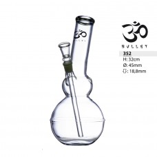 OM Bullet Glass Bong 32 cm