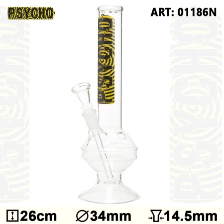 Psycho Bouncer Glass Bong 26cm D=34mm 14.5