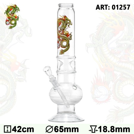 Tattoo Bouncer Glass Bong 42 cm D=65 mm 18.8