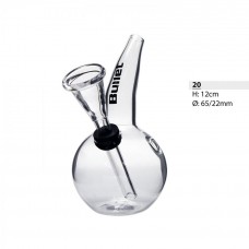 Bullet Glass Bong Heavy Glass 12 cm