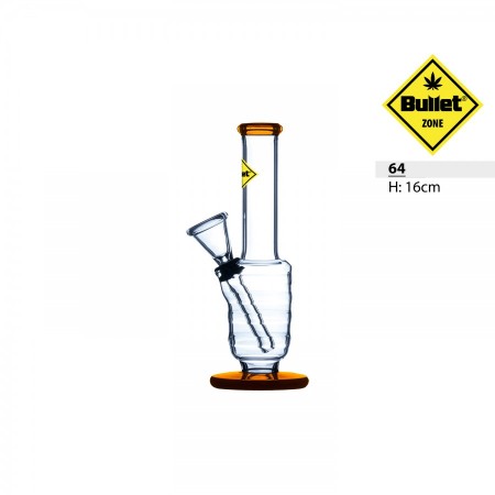 Bullet Zone Glass Bong 16 cm