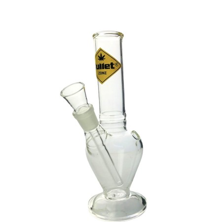 Bullet Zone Heavy Bong 18,5cm 2 rings 14.5 mm