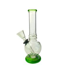 Bullet Zone Glass Bong Green 16 cm