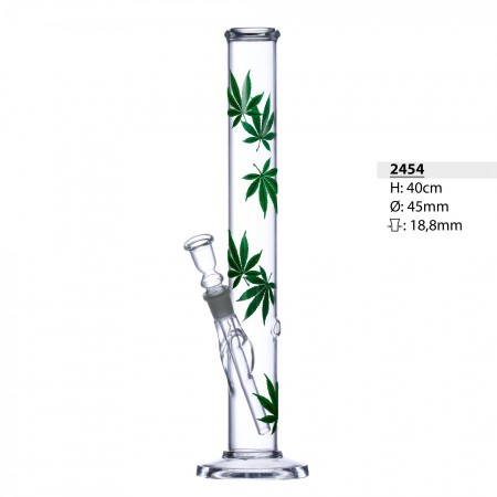 Bullet Glass Bong 40 cm 18.8