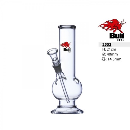 Bullet Bull tec Glass Bong 23cm D=40mm 14.5