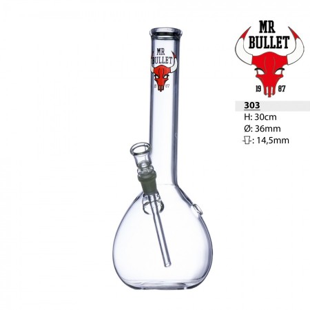 Bong Bullet Glass 30cm 14.5mm