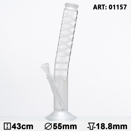 Sand Hangover Glass Bong 43 cm 18.8 D=55mm