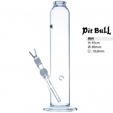 Glass bong Pitbull 45 cm, 18.8 D=80mm