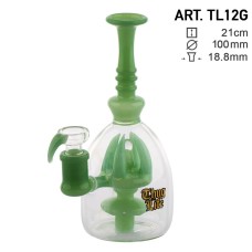 Thug Life Bong Narrow Moon H:21cm D:100mm SG:18.8mm