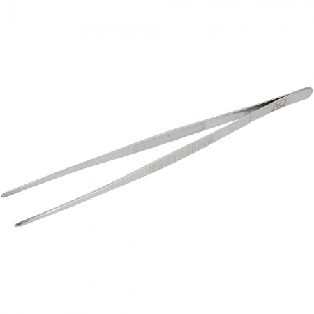 AO charcoal tweezers stainless steel 30cm