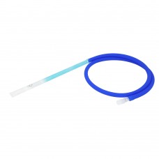 AO Glass Mouthpiece Hose Set Colored Flat Blue