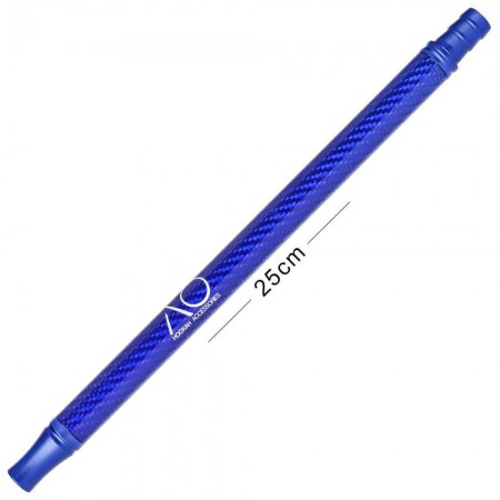 AO aluminium carbon mouthpiece Blue 25 cm