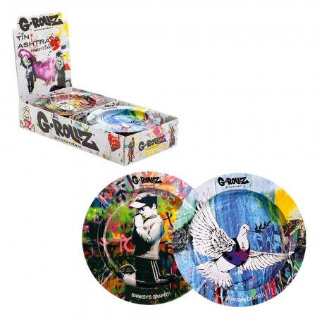 G-Rollz Banksy's Graffiti Ashtrays13.5cm