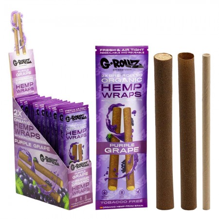 G-ROLLZ 2x Purple Grape Pre-Rolled Hemp Wraps