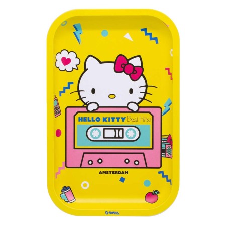 G-Rollz Medium Tray Hello Kitty Yellow 17.5x27.5 cm