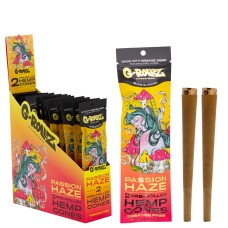 G-Rollz Blunts Pre-Rolled Hemp Cones Passion Haze 2 pcs