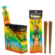 G-Rollz Blunts Pre-Rolled Hemp Cones Flavor Fiesta 2 kom