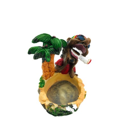 Ashtray Rasta Island 10.5cm