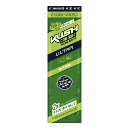 Kush Ultra Herbal Wraps Cones "Original" Nature 2kos