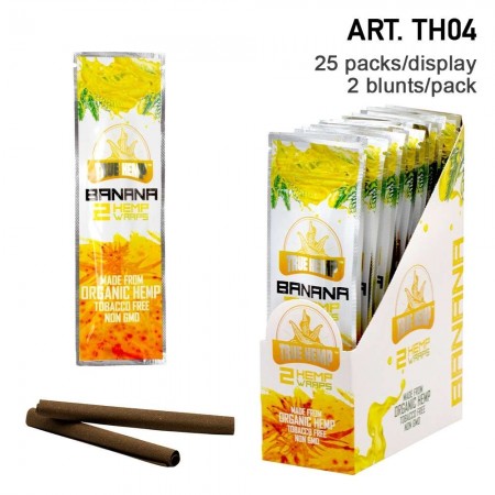 True Hemp Blunts Banana 2 kos