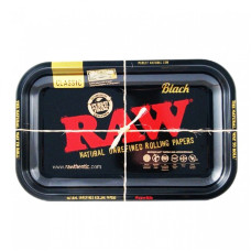 Pladanj Raw Metal Black Small 27.5x17.5 cm