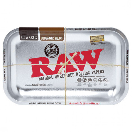 Pladanj Raw Metal Metallic Small 27.5x17.5 cm