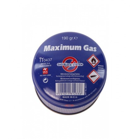 Gas cylinder 190 gr