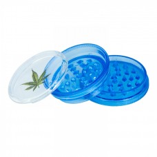 Grinder Acrylic 58 mm 3-parts blue