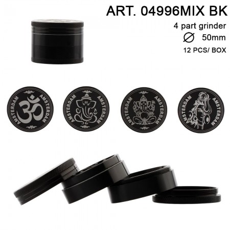 Amsterdam Grinder Ganash 50mm 4part