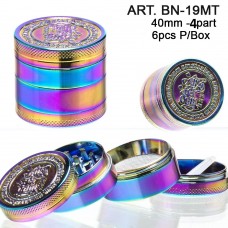 Amsterdam Grinder Rainbow D=40mm 4part