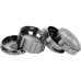 OCB Premium Grinder Gun Metal 50 mm 4 parts