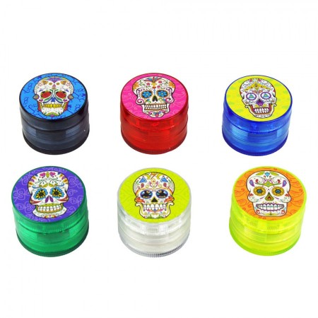 Grinder Atomic acrilic Skull 4-parts 50 mm