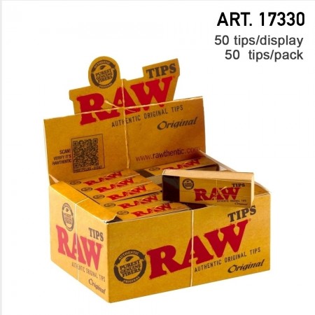 Natural Unrefined Original tips RAW 50 pcs.