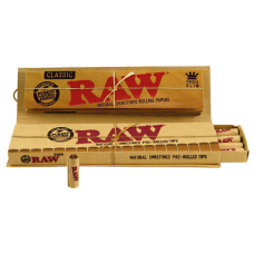 Papirček Raw + preload tips 32 listov