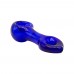 Amsterdam Blue Glass pipe 12,5cm