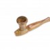 Wooden pipe of ebony 8,5 cm with kickhole