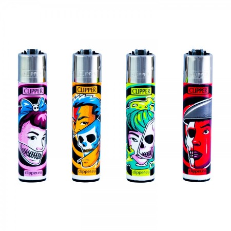 Lighter Clipper Skulls