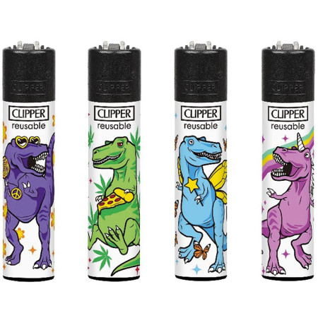 Clipper "Kitch Dinos" Upaljač