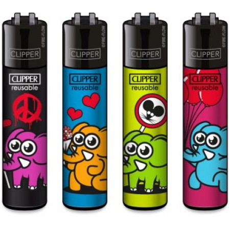 Clipper Lighter "Zoo Party"