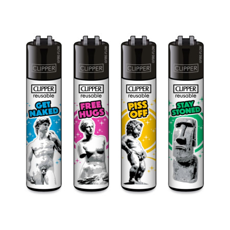 Clipper Classic "Sculptures" Upaljač
