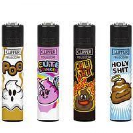 Clipper Lighter "Poo 2"