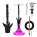 Jookah Aluriium Nr.3 Big Hookah Black Purple Jookah Aluriium Nr.3 Big Hookah Black Purple