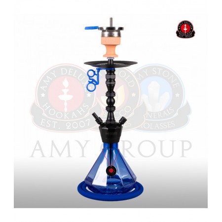 Amy Deluxe 062 Alu Diamond S black matt / blue